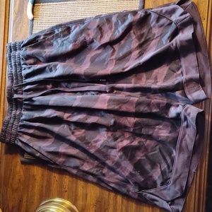 Men's Black & Grey Camo Shorts, Small, MTA Sports